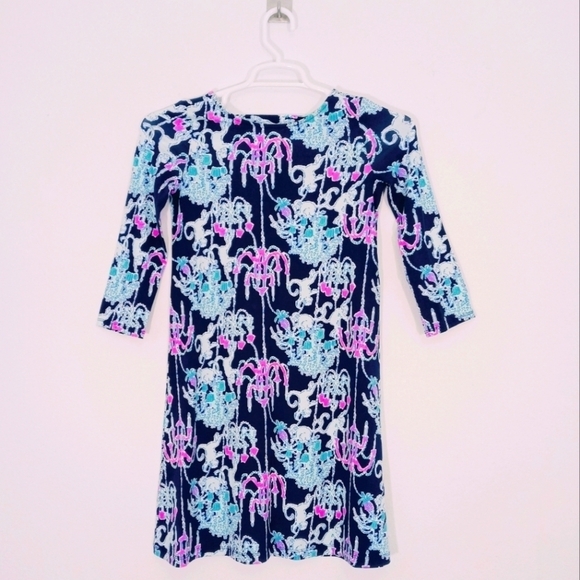 Lilly Pulitzer Monkey Navy Ophelia Swing‎ Dress - Picture 4 of 6